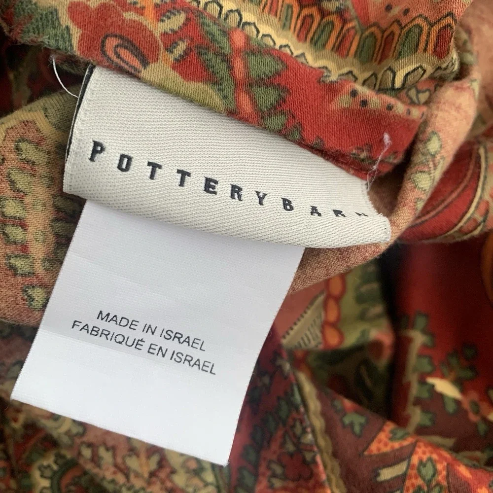 Two Pottery Barn Shams Caroline‎
